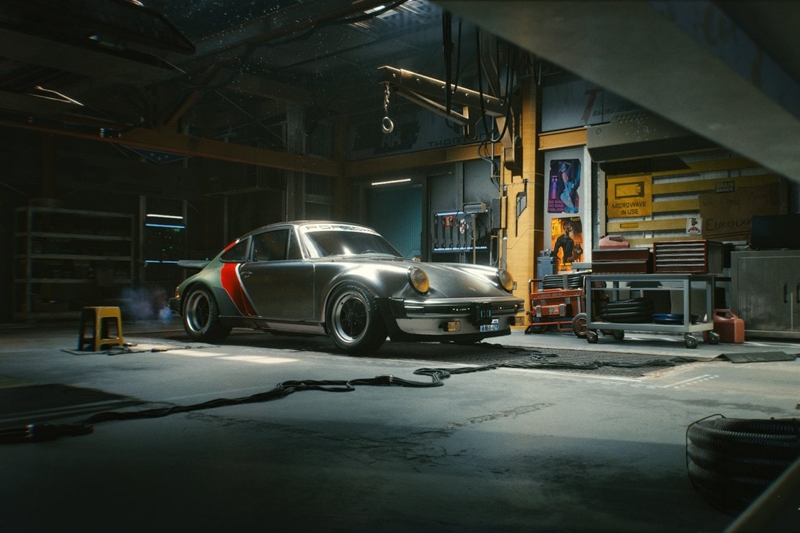 CD Projekt Red 攜手 Porsche 與 Keanu Reeves 打造《Cyberpunk 2077》主題系列車款