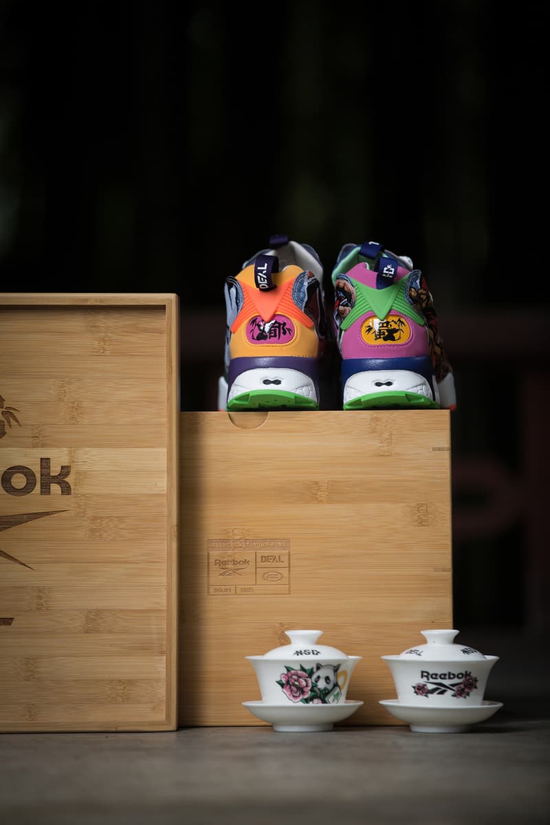 近赏 DEAL x NSC x Reebok 三方联名 Instapump Fury「蜀都」