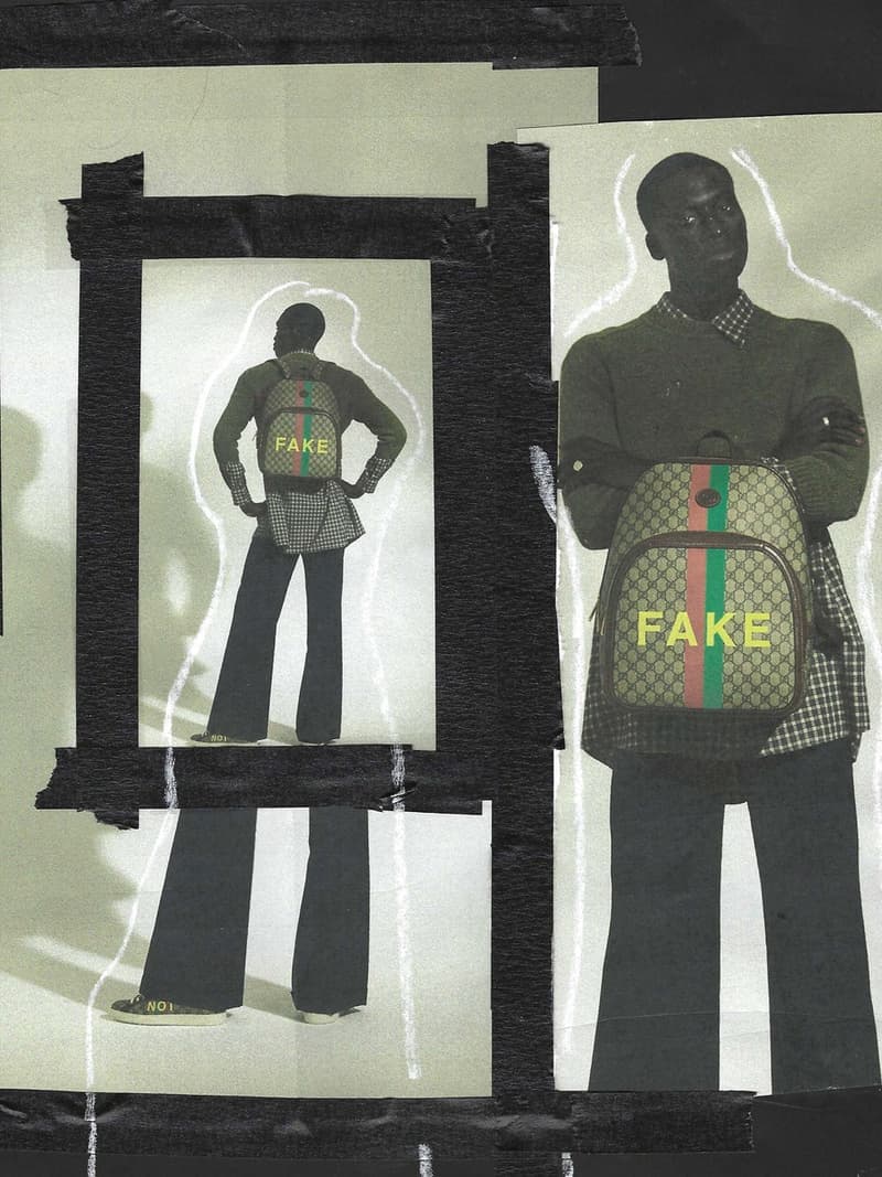 Gucci 发布颇具玩味的「Fake/Not」系列
