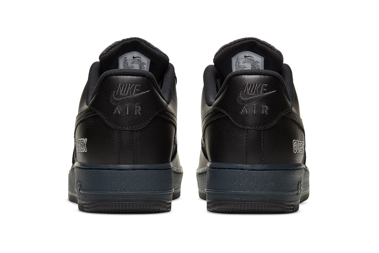 Nike Air Force 1 GORE-TEX 全新配色「Anthracite/Barely Grey/Black」正式登場