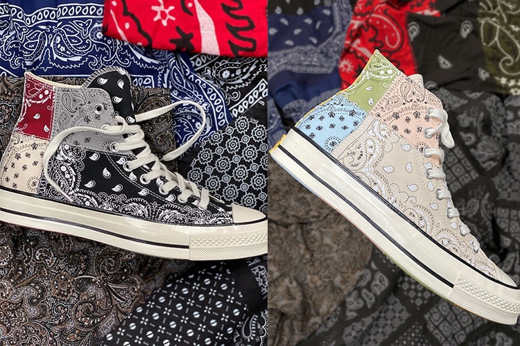 Offspring x Converse Chuck 70 全新聯乘拼布鞋款發佈