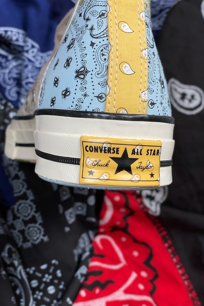 Offspring x Converse Chuck 70 全新聯乘拼布鞋款發佈