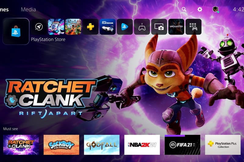 Sony 次世代主機 PlayStation 5 全新使用者介面正式公開