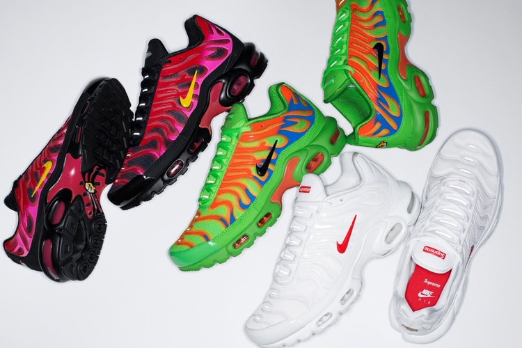 Supreme x Nike Air Max Plus 2020 秋冬系列聯名鞋款正式發佈