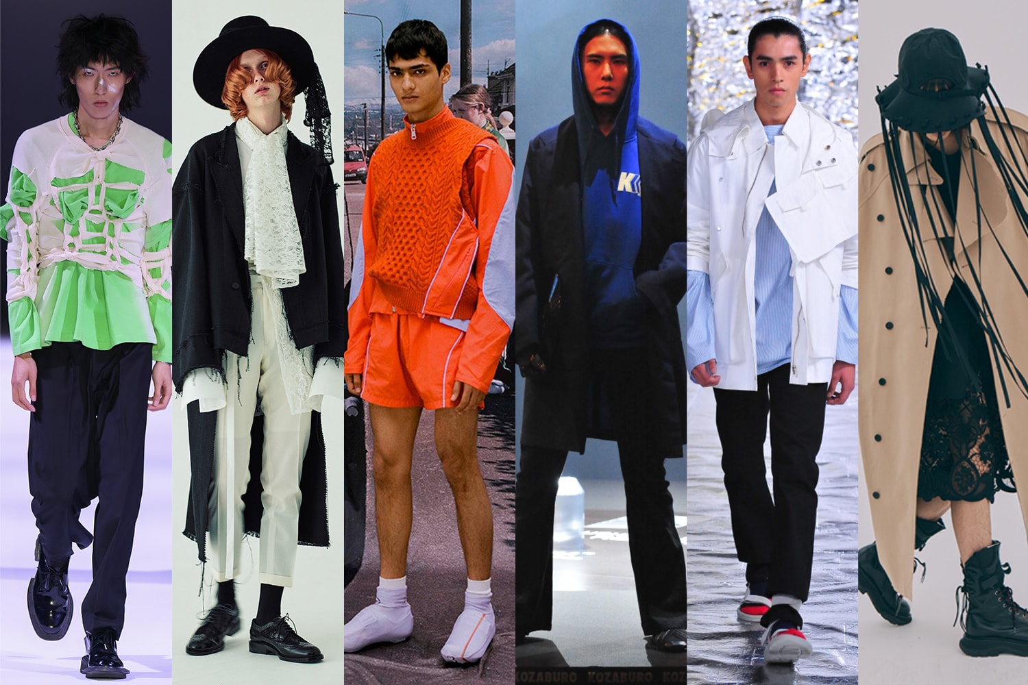 最近东京、上海、首尔时装周值得关注的 6 个新锐男装品牌