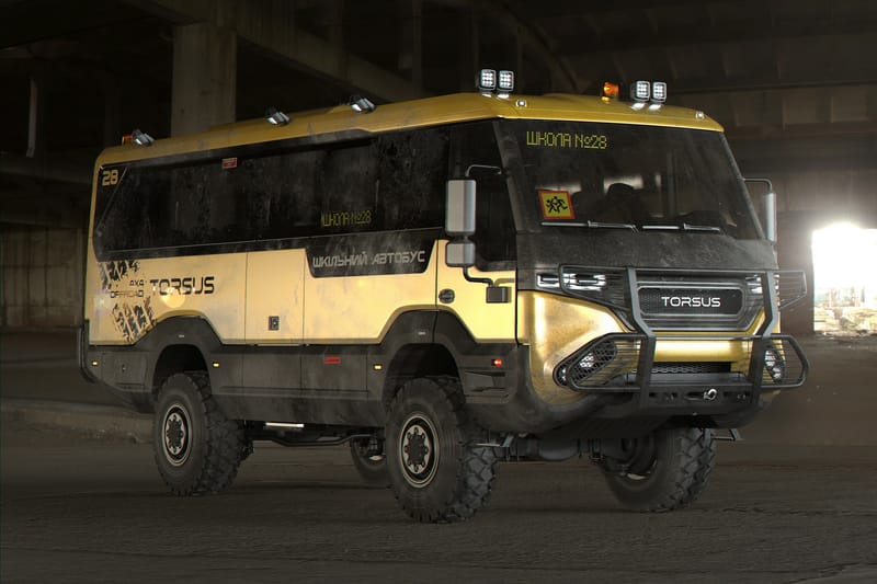 捷克汽車品牌 Torsus 發表全新「越野」Praetorian School Bus 車款