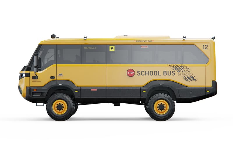 捷克汽車品牌 Torsus 發表全新「越野」Praetorian School Bus 車款