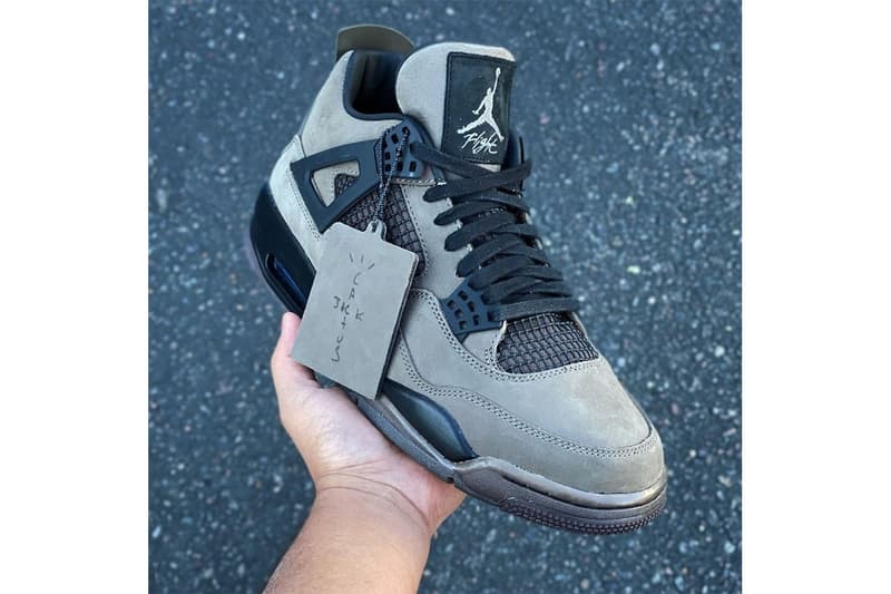 Travis Scott x Air Jordan 4 未發售聯名鞋款意外曝光