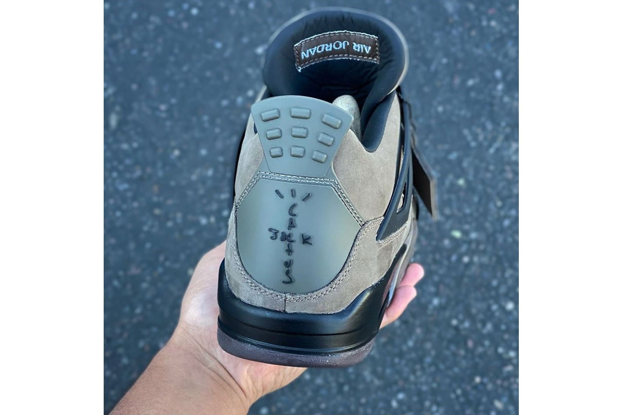 Travis Scott x Air Jordan 4 未發售聯名鞋款意外曝光