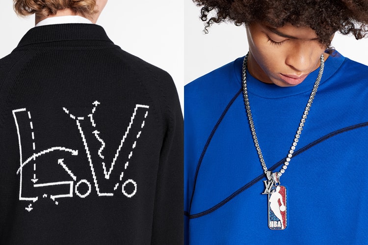 Louis Vuitton x NBA 最新聯名系列與歐布萊恩總冠軍獎盃旅行箱正式發佈