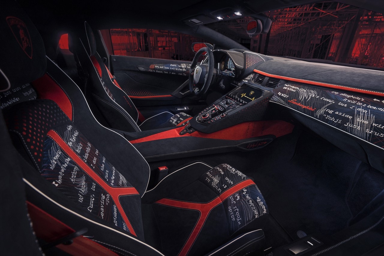 Yohji Yamamoto x Lamborghini 全新聯乘 Aventador S 車款正式登場