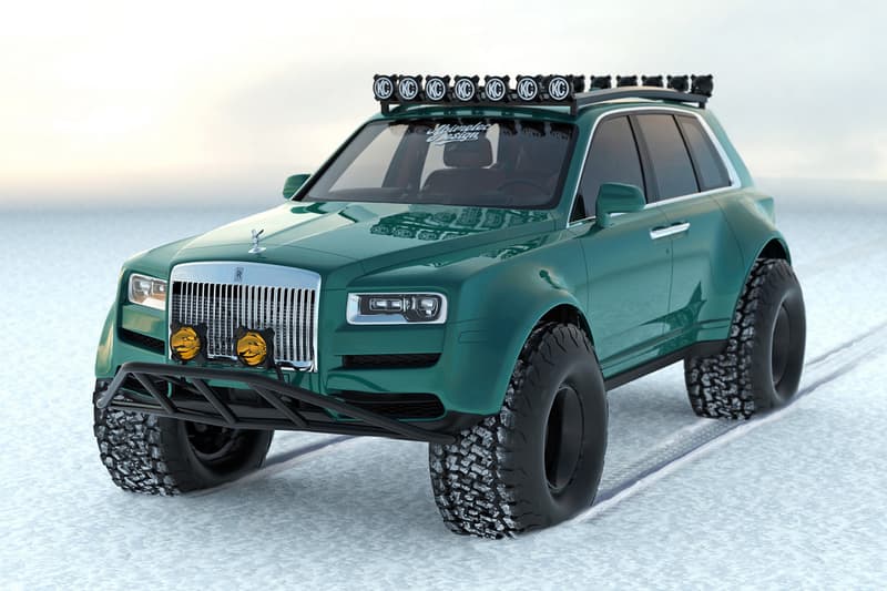 設計師打造「極地越野」版本 Rolls-Royce Cullinan 改裝車款