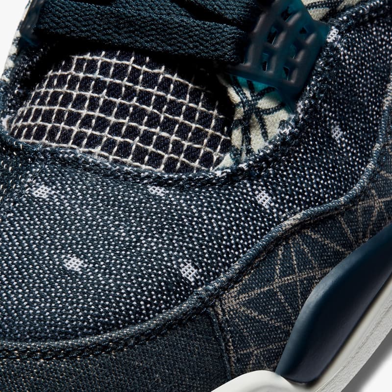 Air Jordan 4 最新刺子繡配色「Sashiko」官方圖輯、發售情報正式公開