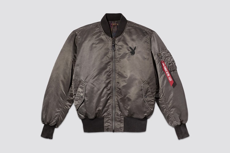 《Playboy》x Alpha Industries 全新聯乘 MA-1 飛行夾克發佈
