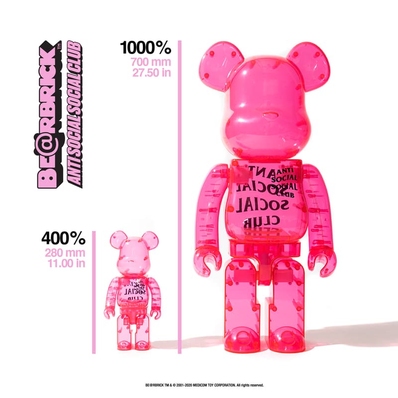 Anti Social Social Club x Medicom Toy 全新聯乘系列正式發佈