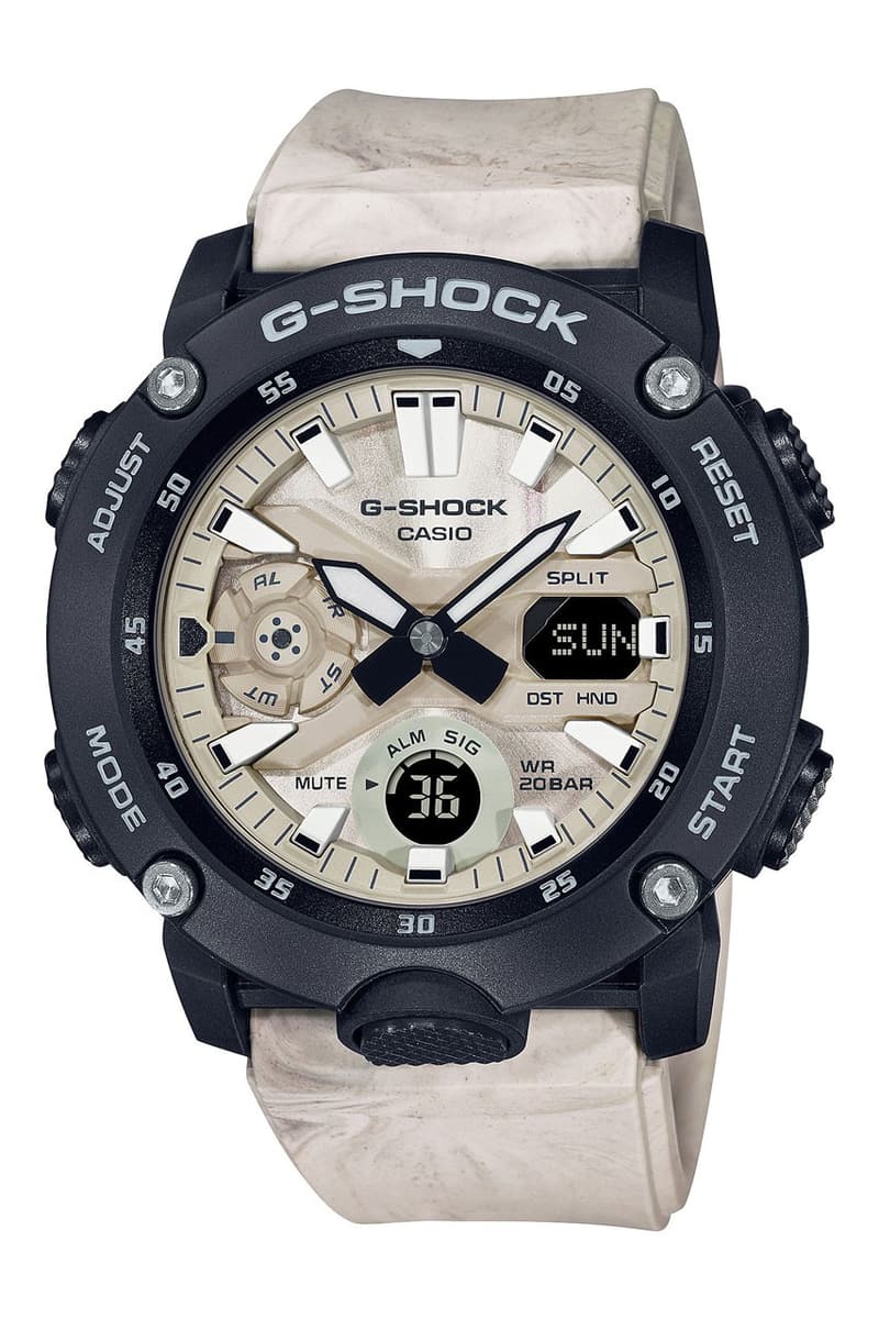 G-Shock 發表冬季最新「Utility Marble」系列錶款