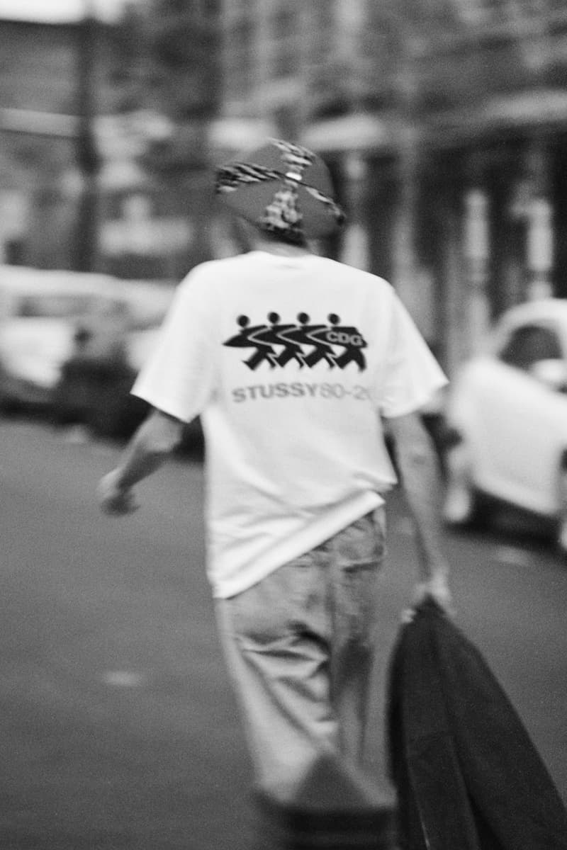 Stüssy x COMME des GARÇONS CDG 全新 40 週年紀念聯乘系列發佈