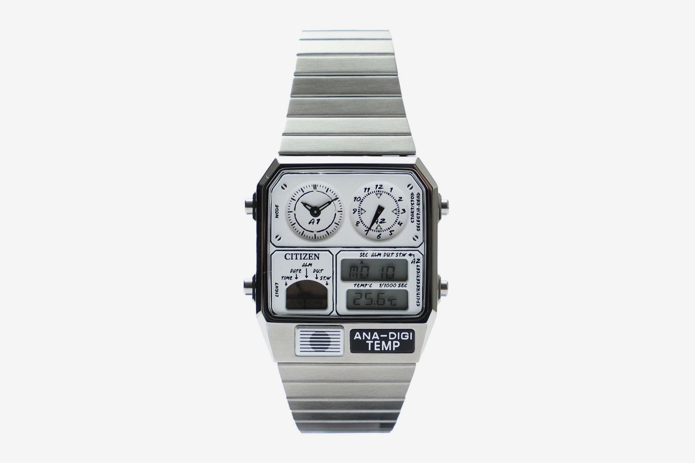 BEAMS x Citizen 聯乘錶款 ANA-DIGI TEMP 最新設計發佈