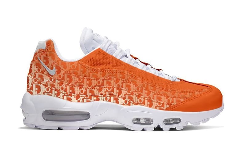 Dior 或將和 Nike 攜手推出全新 Air Max 95 聯乘鞋款