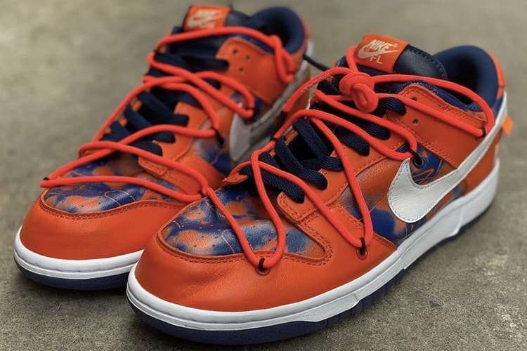 Off-White™ x Futura x Nike Dunk Low 聯名鞋款圖輯再次曝光