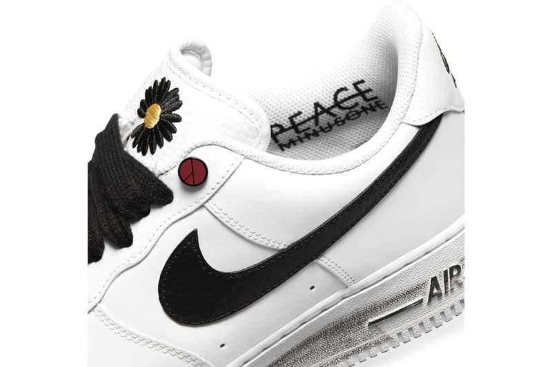 G-Dragan 打造 PEACEMINUSONE x Nike Air Force 1 最新聯名官方圖輯曝光