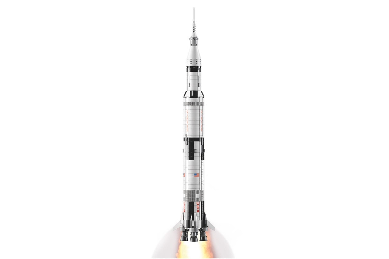 LEGO 推出全新 NASA Apollo Saturn V 積木模型
