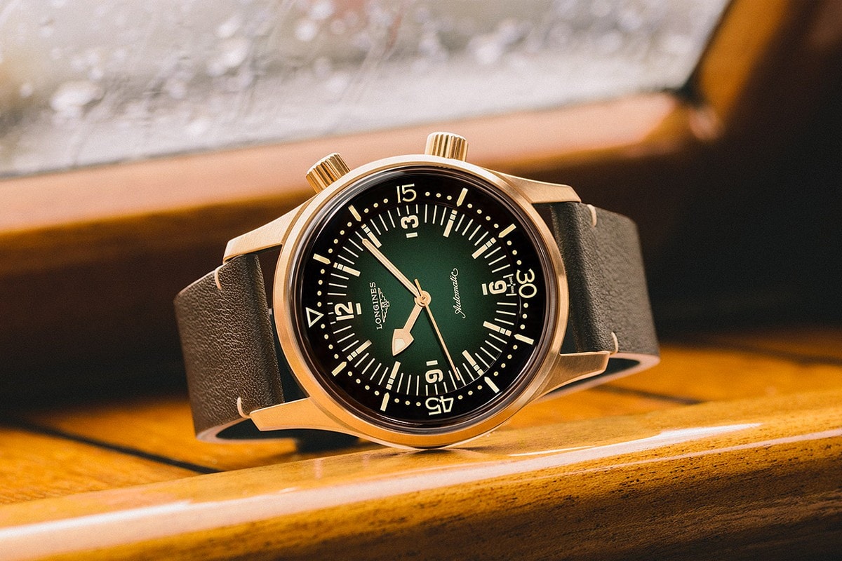 Longines 發表全新青銅材質 Legend Diver 潛水錶款