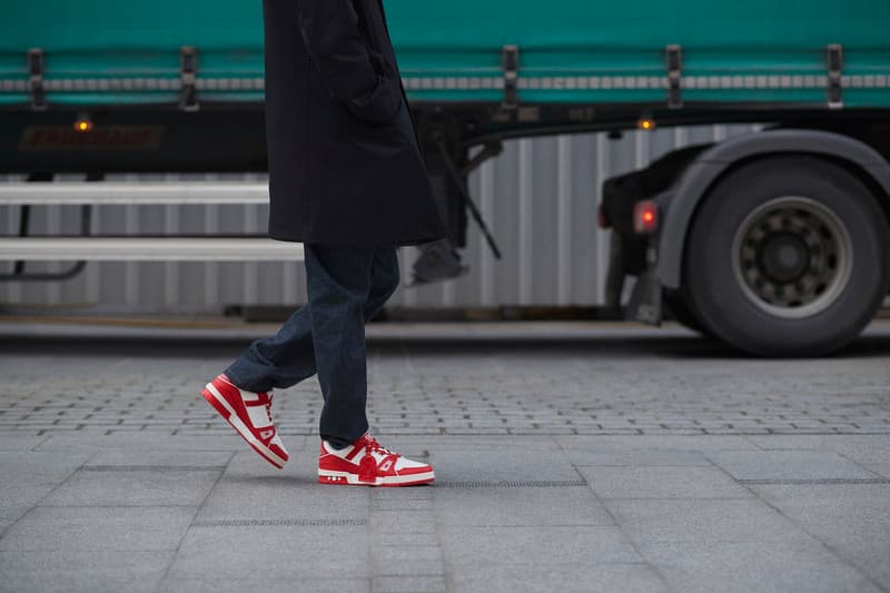 對抗愛滋病-Louis Vuitton I (RED) 運動鞋款正式登場