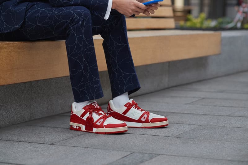 對抗愛滋病-Louis Vuitton I (RED) 運動鞋款正式登場