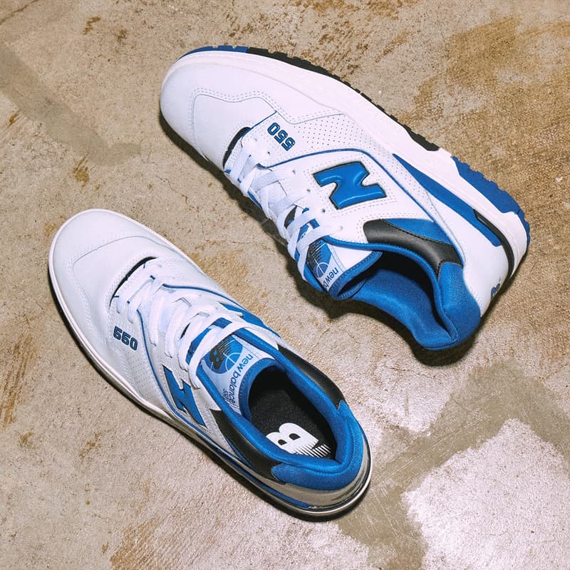 New Balance 經典籃球鞋款 550 正式回歸