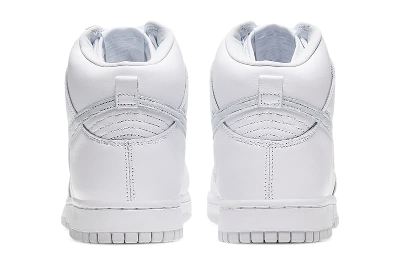 Nike Dunk High 全白配色「Pure Platinum」發售情報正式公開