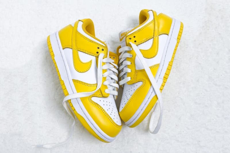 率先近賞 Nike 全新 Dunk Low「Yellow/White」清晰圖輯