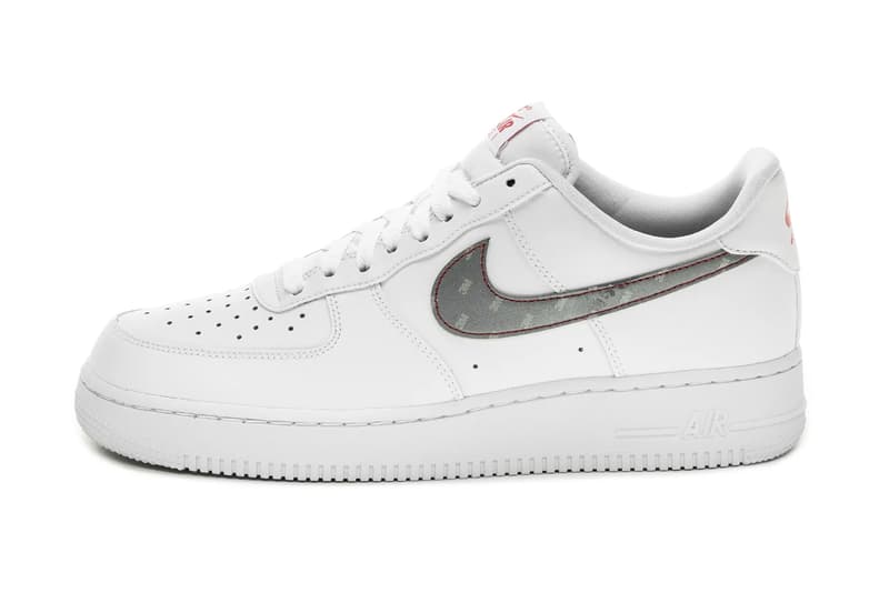 Nike 攜手 3M 帶來全新聯乘 Air Force 1「Silver」鞋款