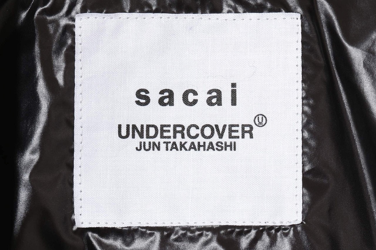 sacai x UNDERCOVER 全新聯乘皮革騎士夾克發佈