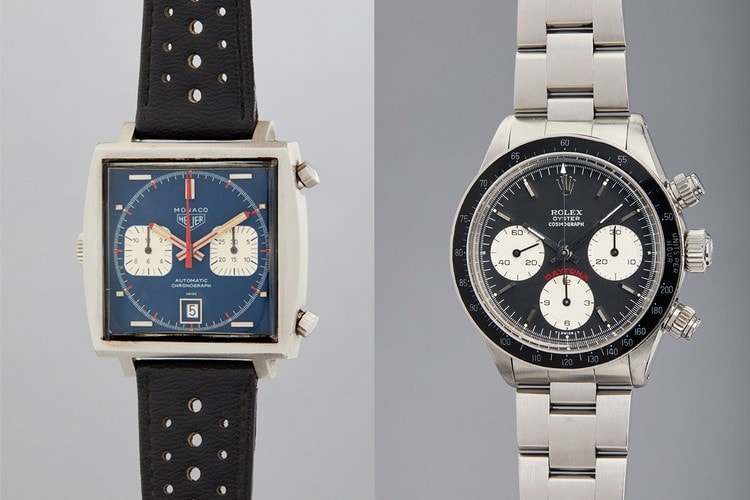 Paul Newman 極上 Rolex Daytona 和 Steve McQueen 經典 Heuer Monaco 腕錶即將拍賣