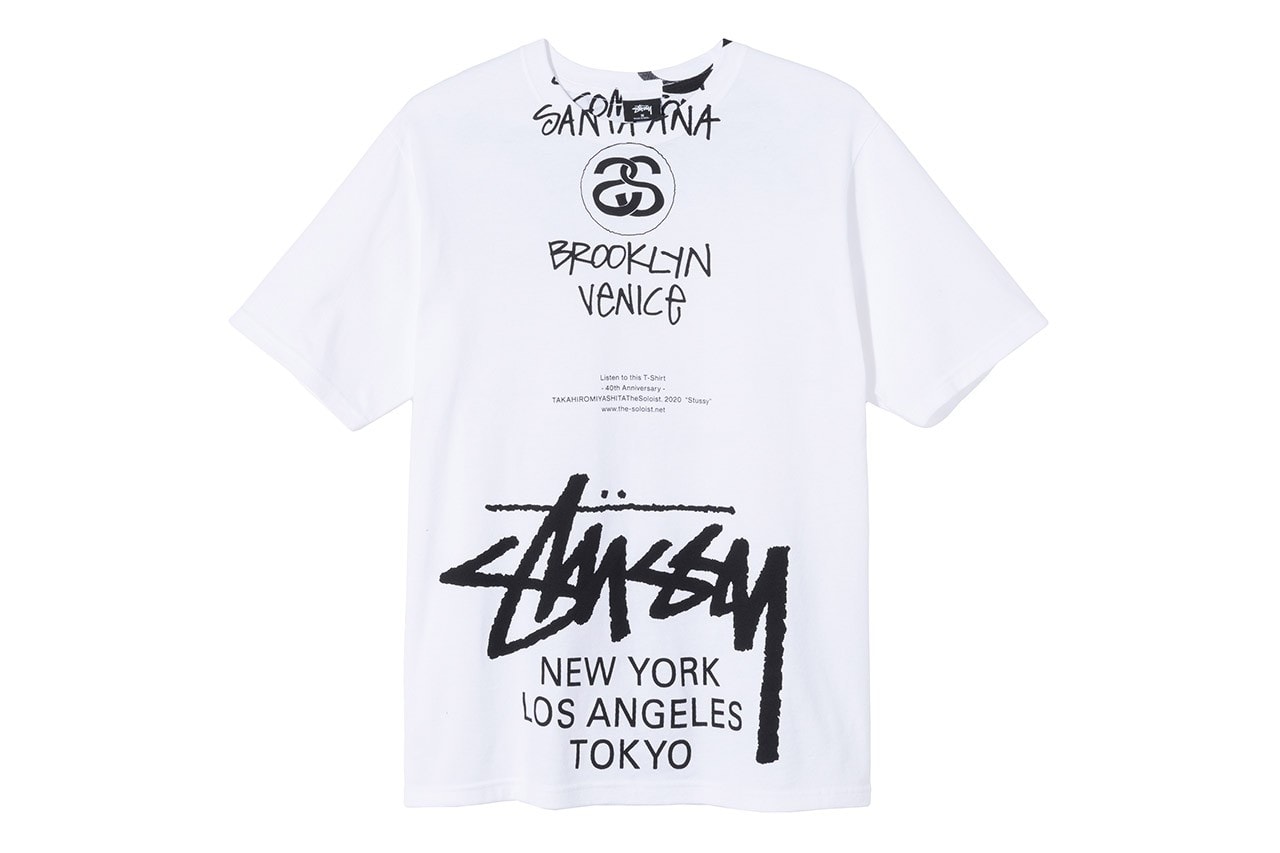 Stüssy 邀請多位知名設計師打造全新聯乘「World Tour」T-Shirt 系列