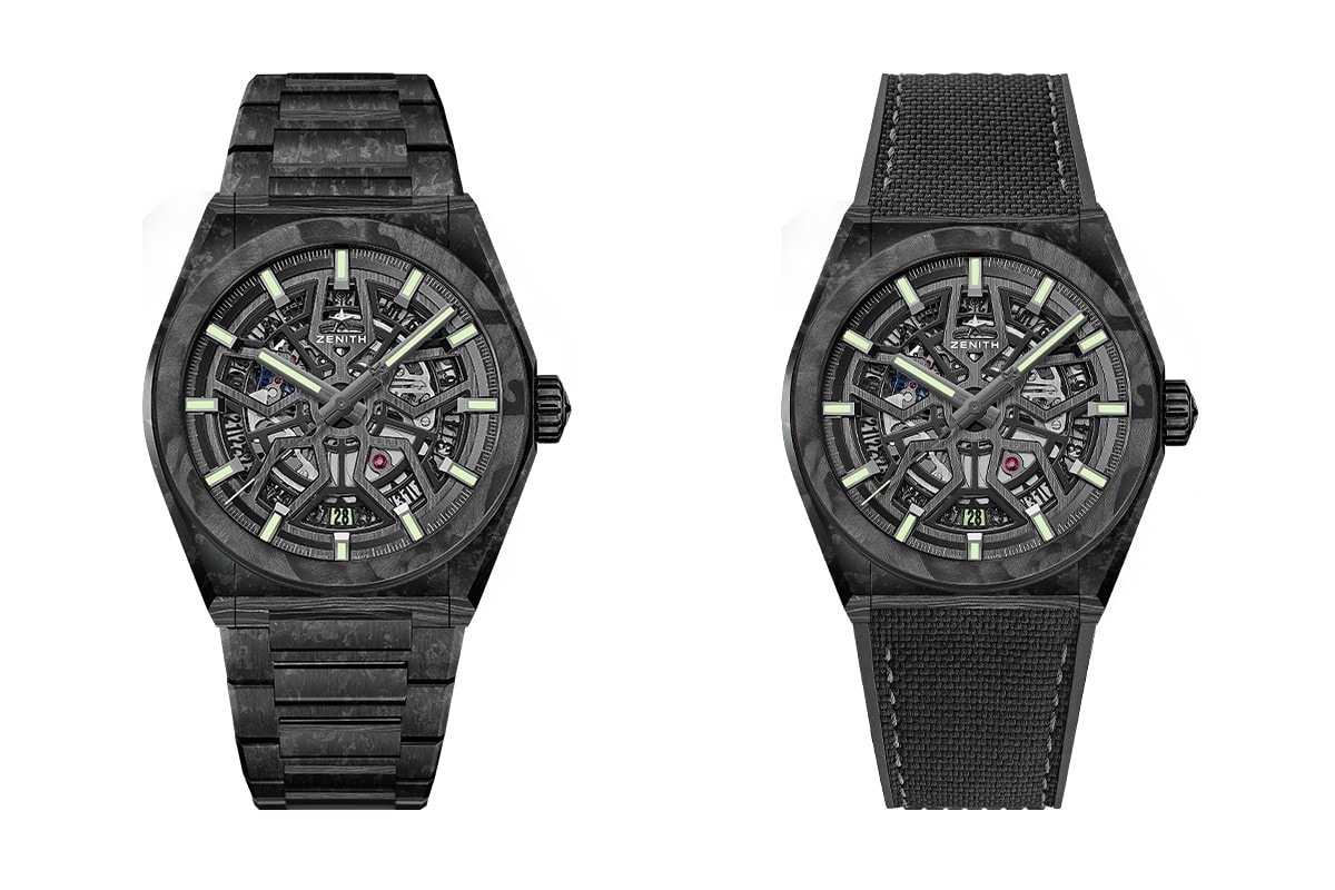 Zenith 發表全新碳纖維物料 DEFY 錶款