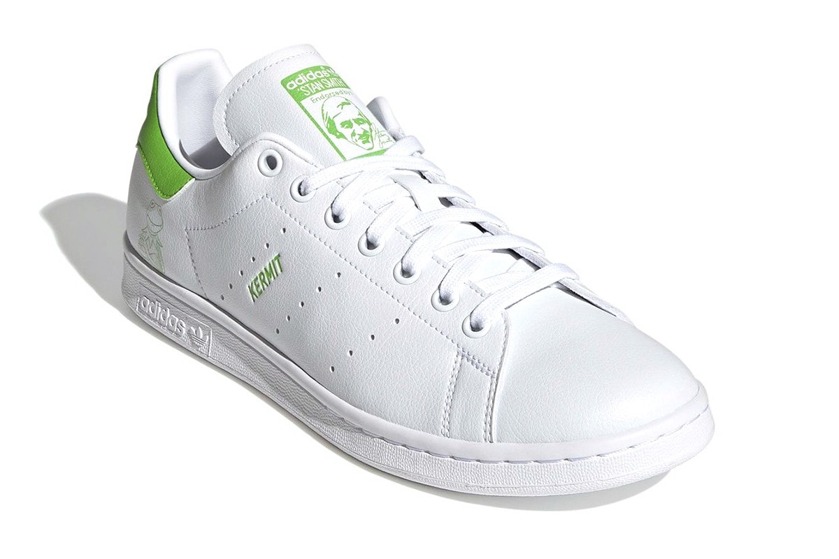 adidas Originals 為 Kermit the Frog 推出個人專屬 Stan Smith 聯名鞋款