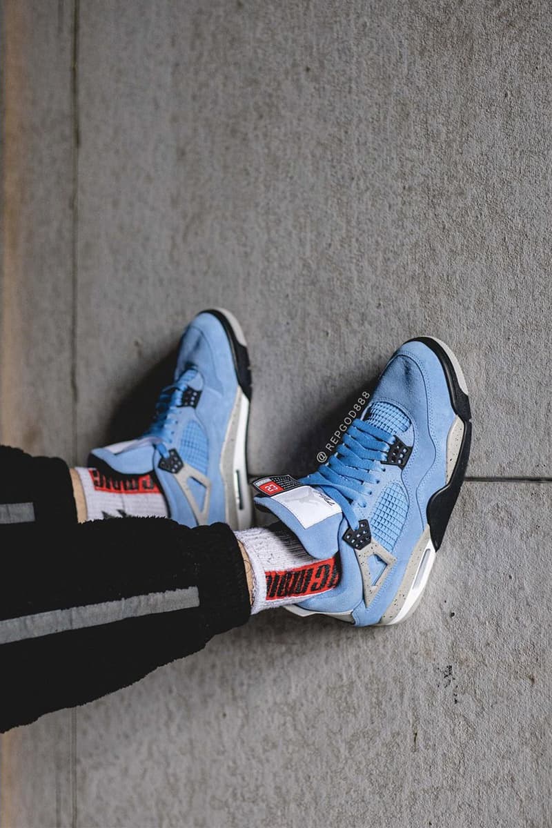 率先近賞 Air Jordan 4 全新配色「University Blue」