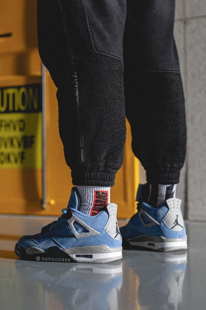 率先近賞 Air Jordan 4 全新配色「University Blue」