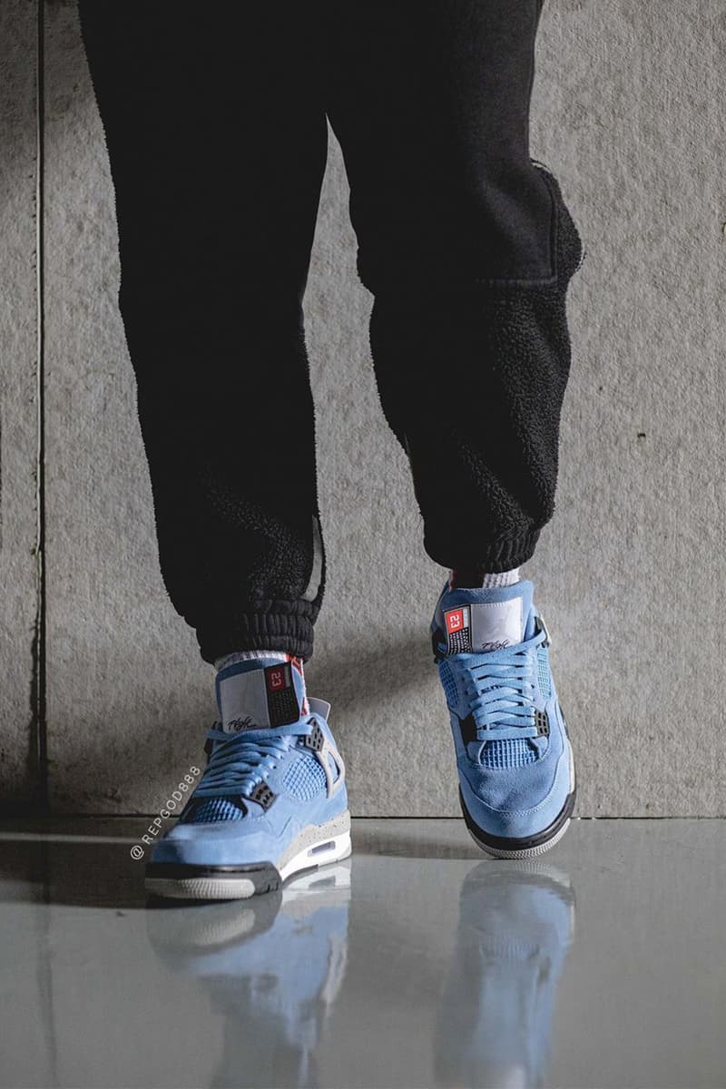 率先近賞 Air Jordan 4 全新配色「University Blue」