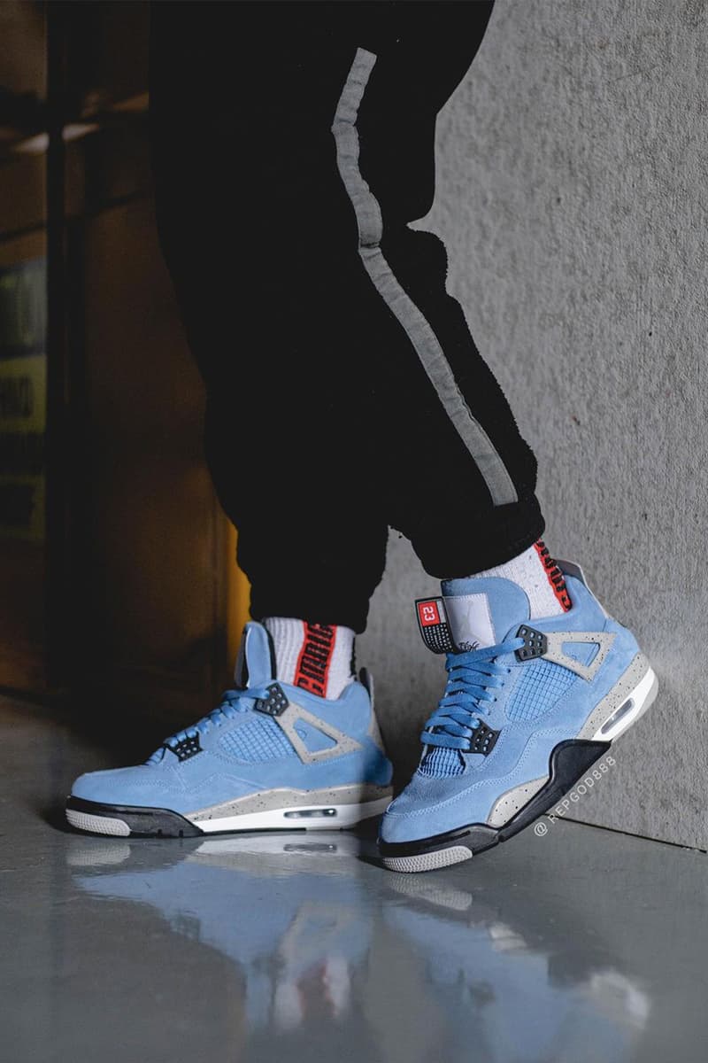 率先近賞 Air Jordan 4 全新配色「University Blue」