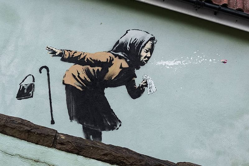 Banksy 全新街頭藝術作品「Aachoo」登陸英國