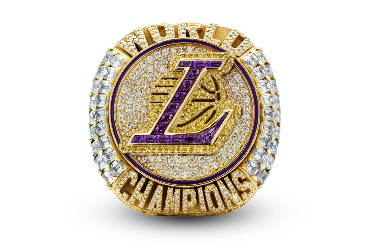 Los Angeles Lakers 2019-2020 賽季 NBA 總冠軍戒指正式公開