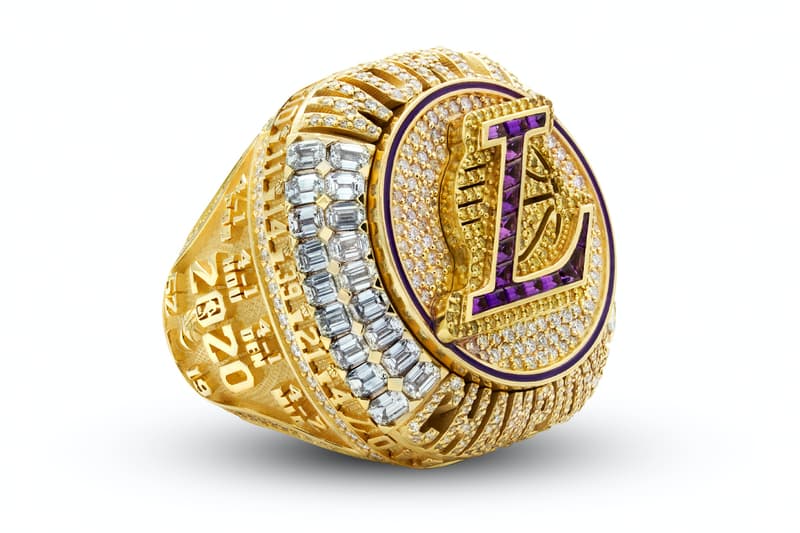 Los Angeles Lakers 2019-2020 賽季 NBA 總冠軍戒指正式公開