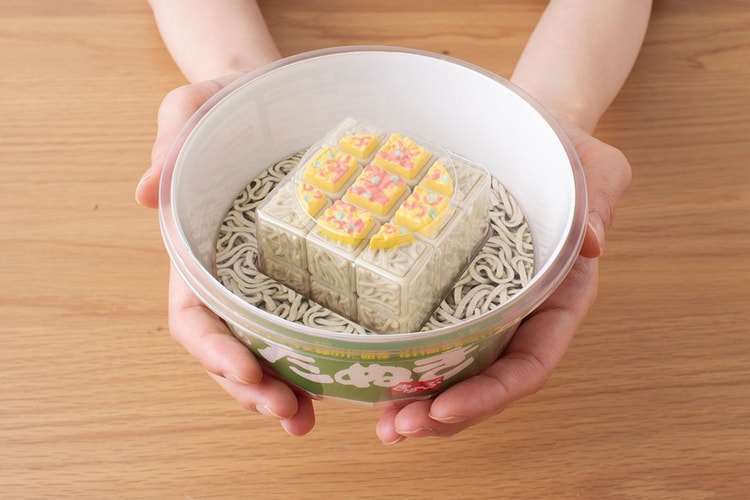 日本泡麵品牌攜手 Rubik Cube 推出全新「天婦羅魔術方塊」