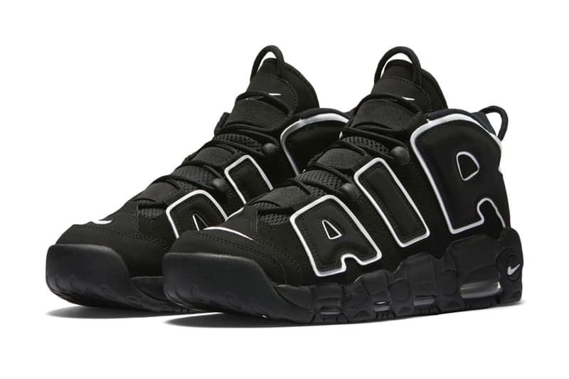 Nike Air More Uptempo 經典 OG 黑白配色即將回歸復刻