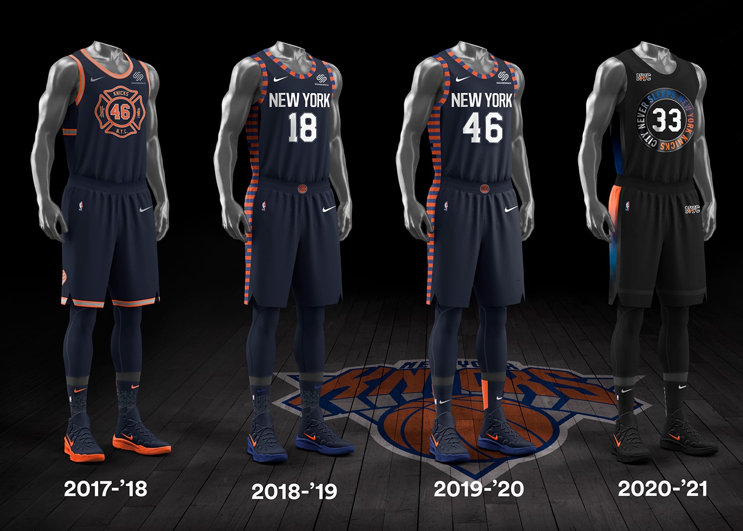 Nike 正式發表 2020-2021 NBA 最新「城市版」球衣設計