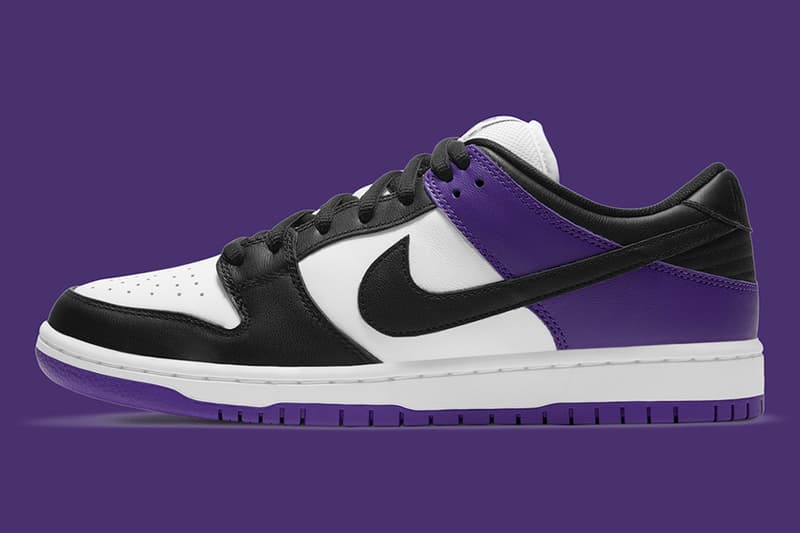 率先預覽 Nike SB Dunk Low 全新配色「Court Purple」