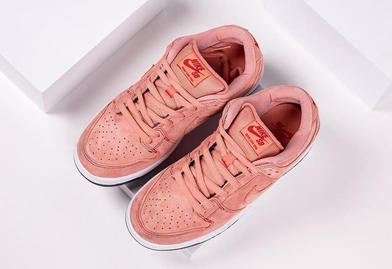 率先近賞 Nike SB Dunk Low 全新粉紅配色「Pink Pig」